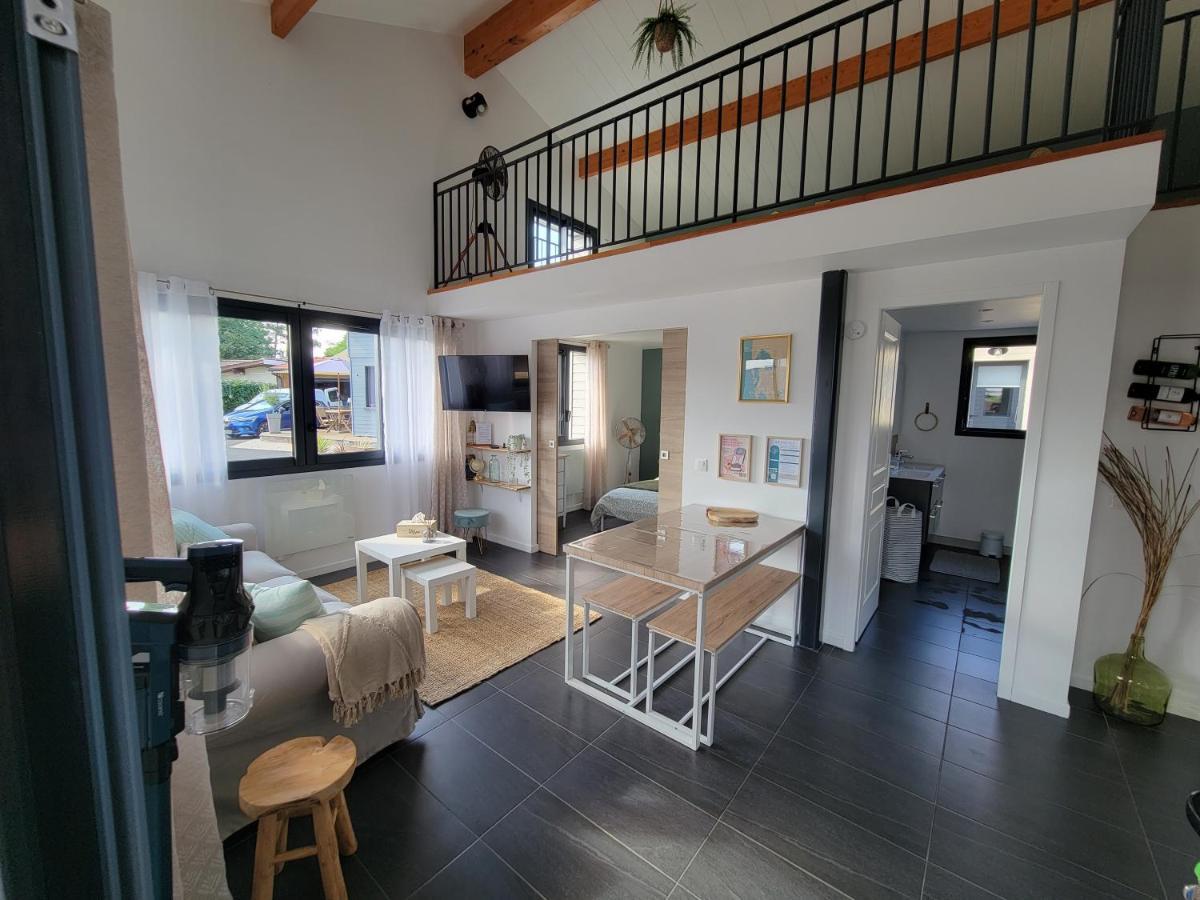 Les Cabanes De L'Airial Ecume Andernos-les-Bains Bagian luar foto